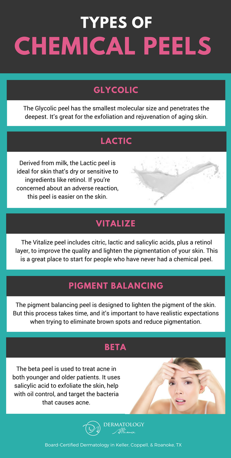 types of chemical peels