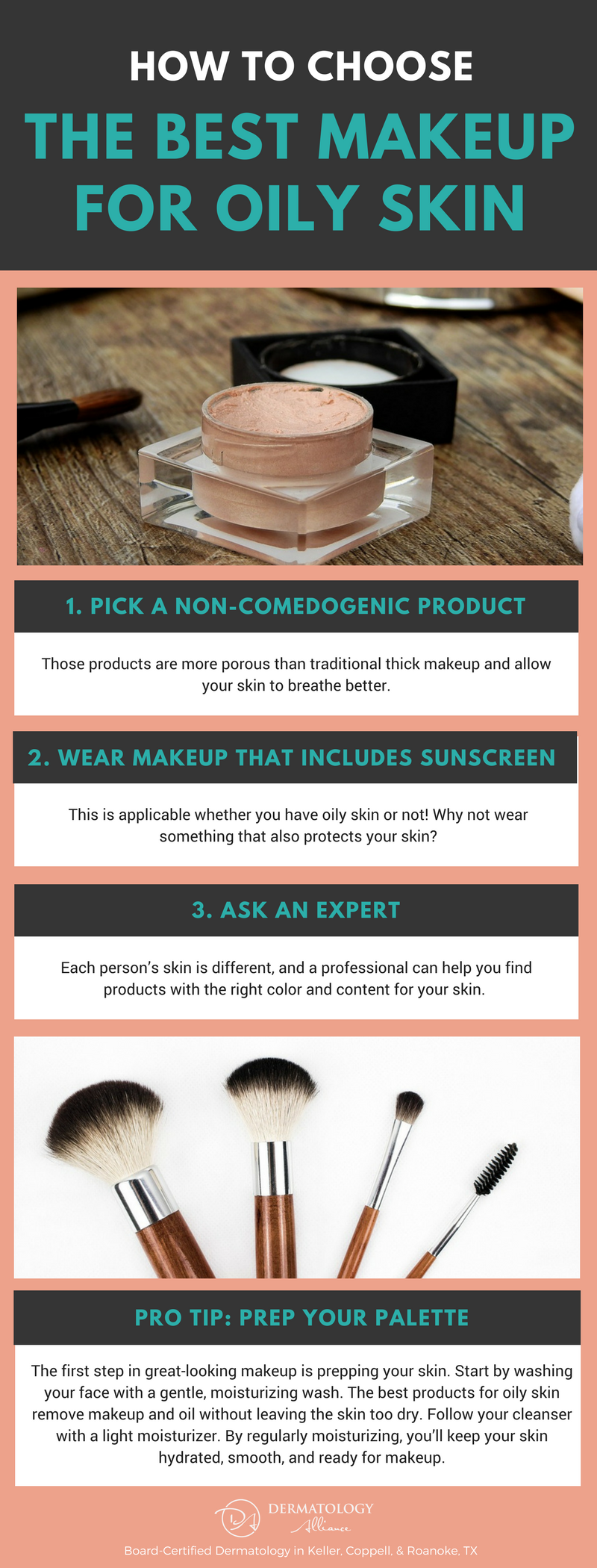 whats the best makeup for oily skin Epiphany Dermatology