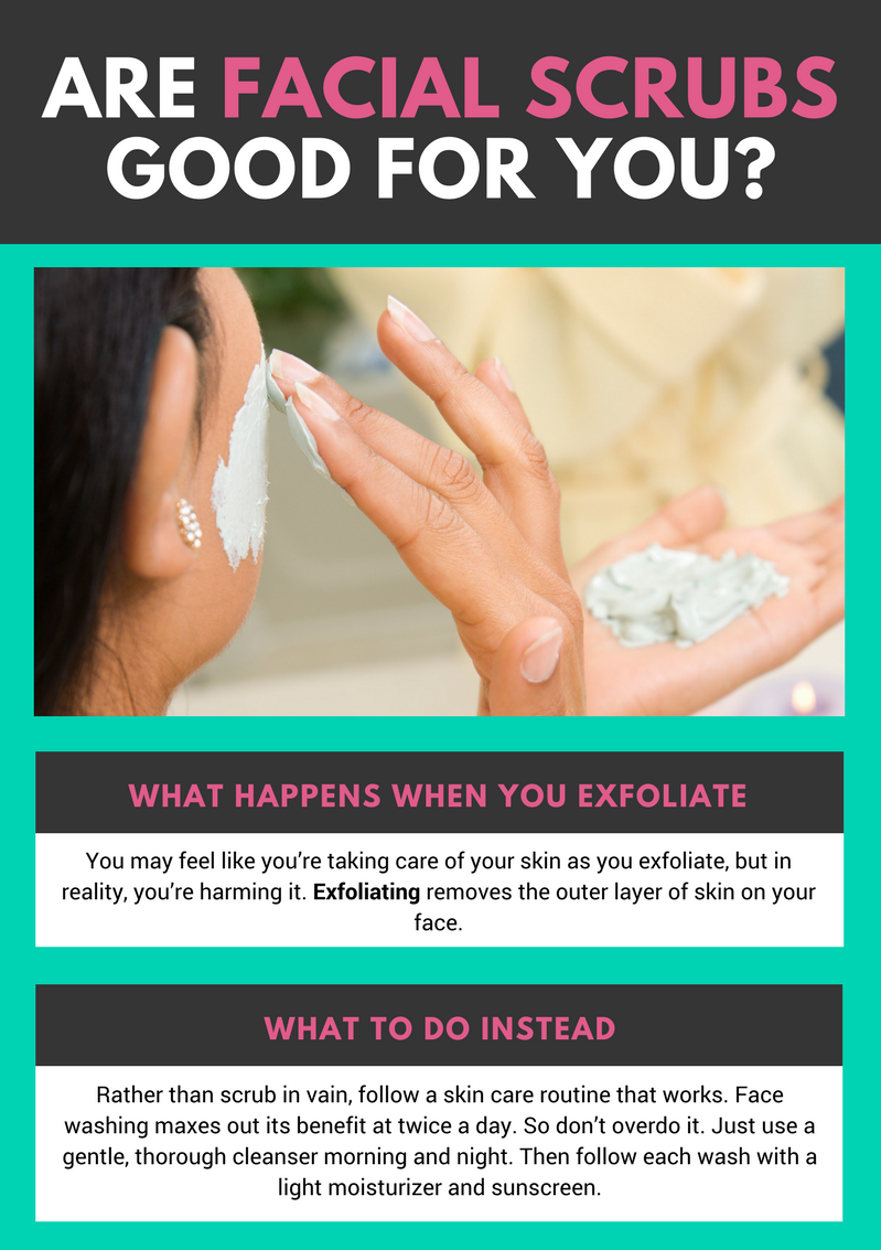 Are Facial Scrubs Good For You