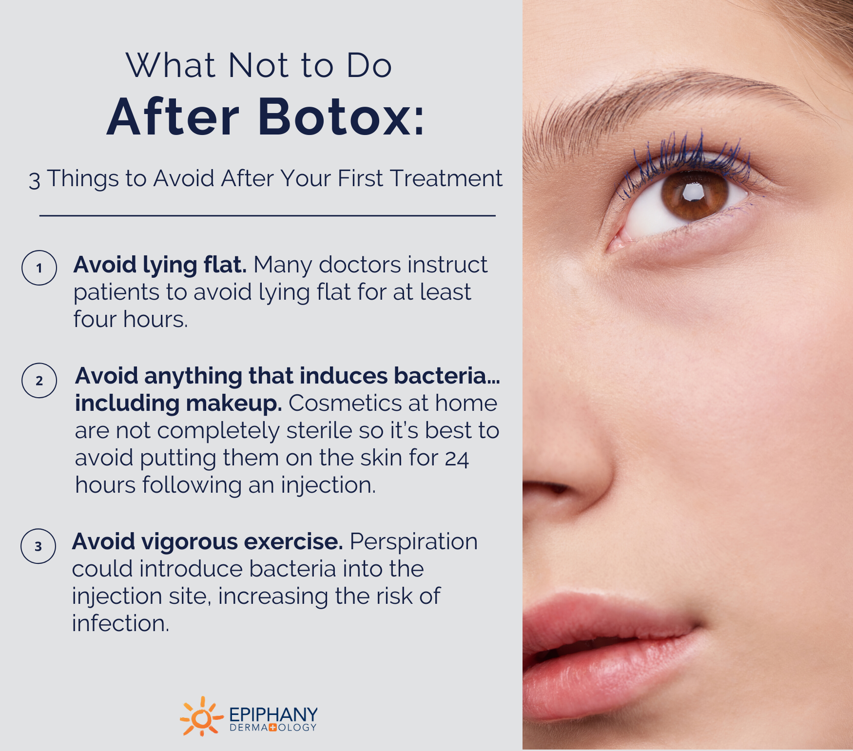 What Not to Do After Botox